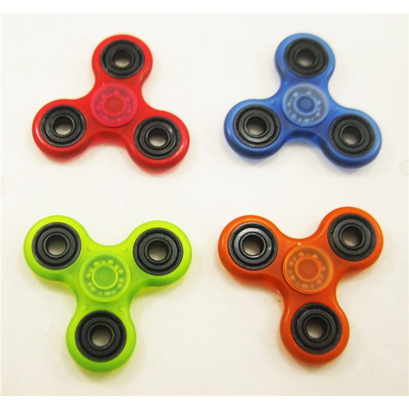 Hand Finger Spinner Toy Hand Spinner Glow In The Dark Fluorescence Random color