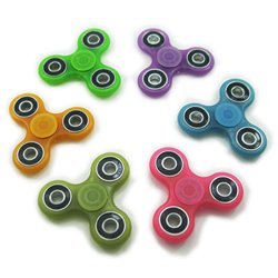 Hand Finger Spinner Toy Hand Spinner Glow In The Dark Fluorescence Random color