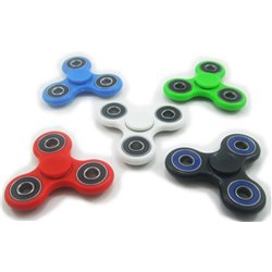 Tri Fidget Hand Finger Spinner Toy Hand Spinner regular color in Random