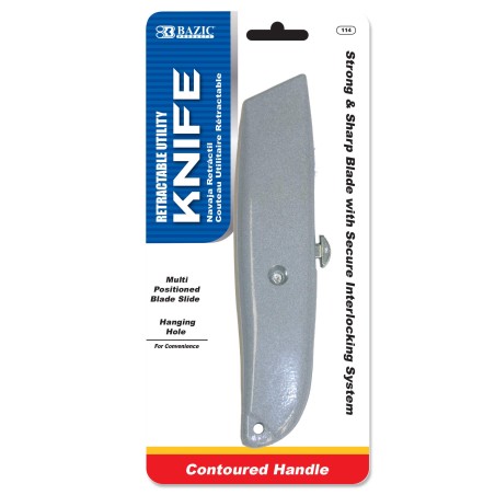 BAZIC Multipurpose Utility Knife (114-24P)