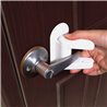 2/PK Door Lever Lock Child Proof Doors & Handles 3M Adhesive Babies Safety