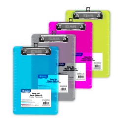 low-profile clip that holds paper firmly for writing on the go
