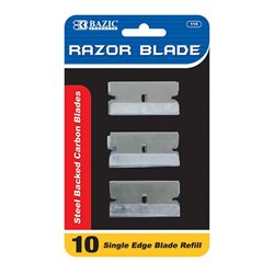 BAZIC Razor Replacement Blade (10/Pack)