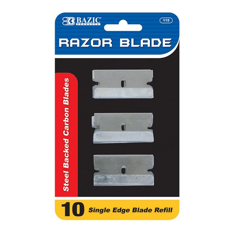 BAZIC Razor Replacement Blade (10/Pack)