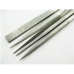 5 Pcs Mini Diamond Needle File Set Metal Glass Stone Wood Craft