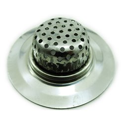 Kitchen Sink Strainer Stainless Steel Drain Filter Strainer with Large Wide Rim 7cm