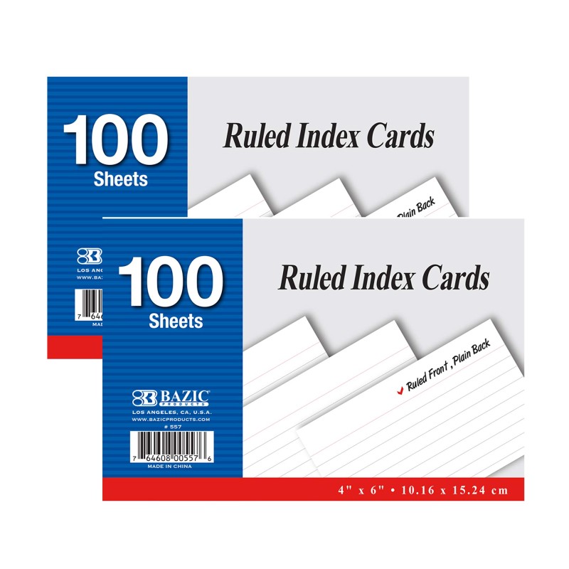Index Cards