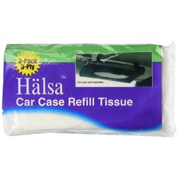 3/pack Halsa TS3 Auto Visor Refills Thin Soft Napkins Wipes Tissue