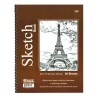 30-sheet spiral sketch book, smooth drawing paper for sketching, shading