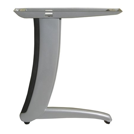 Fashion Office desk table Gray Metal Leg