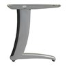 Fashion Office desk table Gray Metal Leg