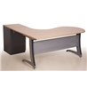 Fashion Office desk table Gray Metal Leg