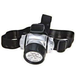 Super Bright 7 LED Head Cap Light Water-resistant Bicycle Flashable headlamp