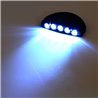 Bright 5 LED Clip on Hat Head Cap Light headlamp Flashlight