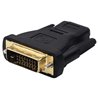 DVI-D 24+1 Pin Male to HDMI Female M-F Adapter Converter for HDTV LCD Monitor