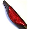 2/pk Universal Car Automotive Door Guard Red Reflective SAFETY Edging REFLECTORS