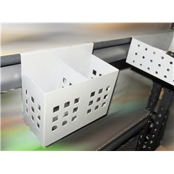 Metal Hanging Pencil Tools Box Organized Tray for Screen/Beam/Rack/Shelf