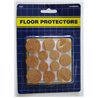 24/pack Furniture table desk chair legs Cork Floor Protectors Pad assorted size