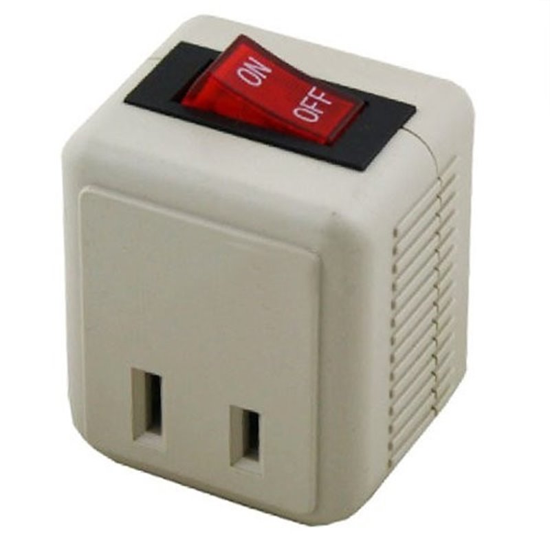 ETL UL STD. OUTLET ADAPTER W/ SWITCH