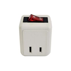 ETL UL STD. OUTLET ADAPTER W/ SWITCH