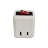 ETL UL STD. OUTLET ADAPTER W/ SWITCH