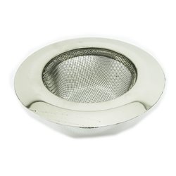 Kitchen Sink Strainer Stainless Steel Drain Filter Strainer with Large Wide Rim 11.5cm