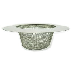 Kitchen Sink Strainer Stainless Steel Drain Filter Strainer with Large Wide Rim 11.5cm