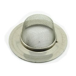 Kitchen Sink Strainer Stainless Steel Drain Filter Strainer with Large Wide Rim 11.5cm