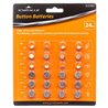 48 Piece Assorted Alkaline Button Battery Set