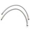 2/pk 24 inches Long Faucet Connector Stainless Steel Supply Hose 9/16-Inch Female Compression Thread x M10 Male Connector