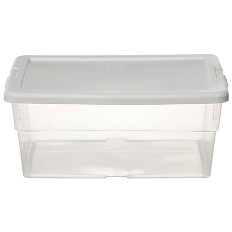 STERILITE STORAGE BOX 16 QT WHITE