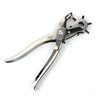 Leather Hole Punch Pliers 9" with Multi-size Rotating Wheel Puncher for Belts, Watch Straps, Purses