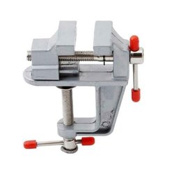 1.5in Mini Alloy Aluminum Vise Precision Bench Jewelry Clamp Vice Light Table Vice