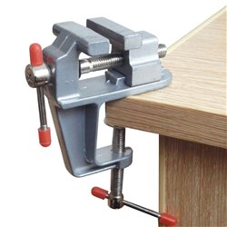 1.5in Mini Alloy Aluminum Vise Precision Bench Jewelry Clamp Vice Light Table Vice