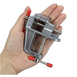 1.5in Mini Alloy Aluminum Vise Precision Bench Jewelry Clamp Vice Light Table Vice