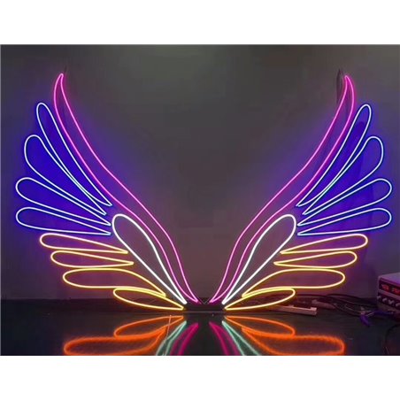 164ft (50 meter) DC12V Waterproof Flexible Glow Decor Neon Color SMD-2835-LED Light strip for vehicle, commercial, home