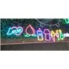 164ft (50 meter) DC12V Waterproof Flexible Glow Decor Neon Color SMD-2835-LED Light strip for vehicle, commercial, home