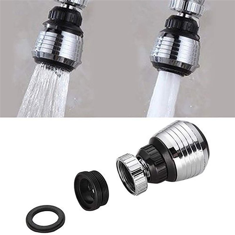 360 Rotate Swivel Faucet Nozzle Saving Water Filter Adapter Aerator