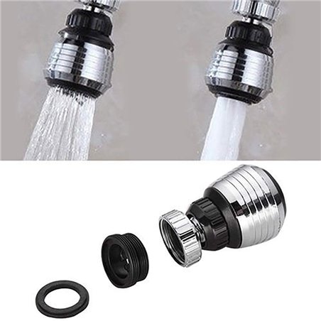 360 Rotate Swivel Faucet Nozzle Saving Water Filter Adapter Aerator