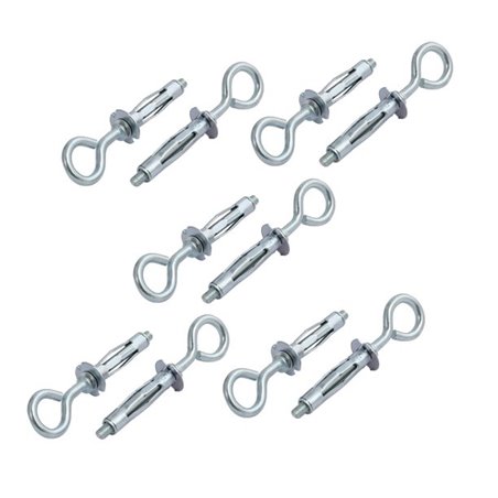 10pcs/pk 4x32mm screw eye with anchor