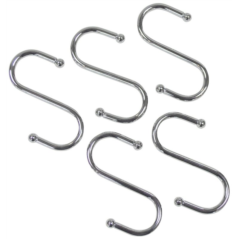 5" S hook set