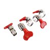 Stainless Steel Hose Twist Type Key-type Adjustable Heavy Duty Clamps Assorted Size Set Hose Pipe Fitting