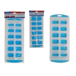 12-Section Silicone Pop-Out Ice Cube Tray (1 Tray) Color May Vary