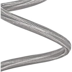 12“ Toilet Water Hose Braided Stainless Steel 3/8“ Female Compression Thread x 7/8” Female Ballcock Thread Connectors