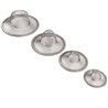 Stainless Steel Sink Strainer Set- 4 Pieces, Fits Most Kitchen Sinks, Bathroom Sinks,Shower Drains