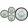 Stainless Steel Sink Strainer Set- 4 Pieces, Fits Most Kitchen Sinks, Bathroom Sinks,Shower Drains