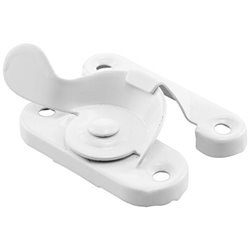 White SteelEasy Install Single Double-Hung Window Hardware Sash Lock