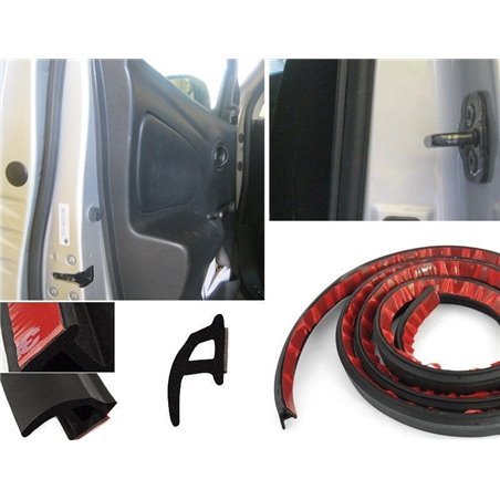 13ft 4M P-shape Car Truck Motor Door Rubber Seal Strip Weatherstrip Seals Hollow