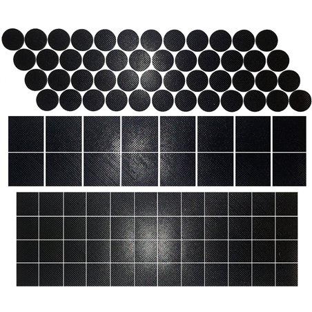 56 Piece/pack Rubber Anti-Skid Pad Furniture and Floor Protectors Mat