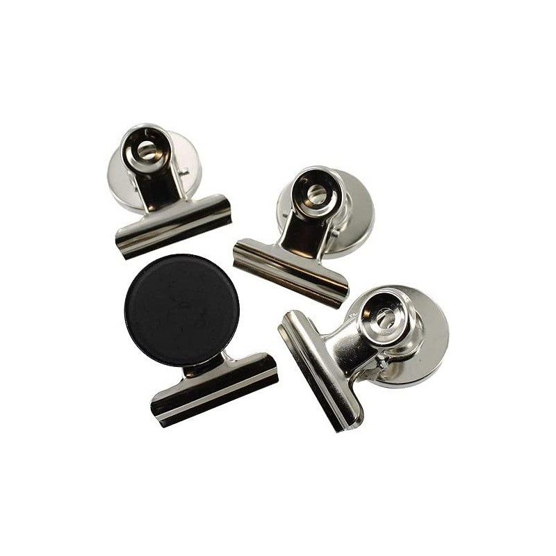 4/pk Magnetic Metal Clips